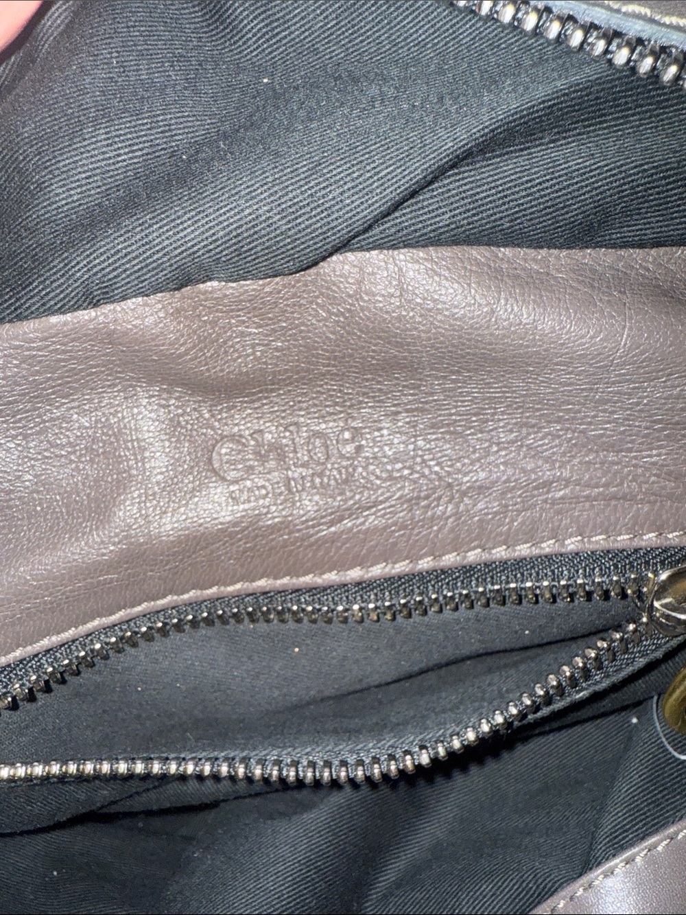 Vintage Chloé Leather Shoulder Bag - Picture 6 of 15